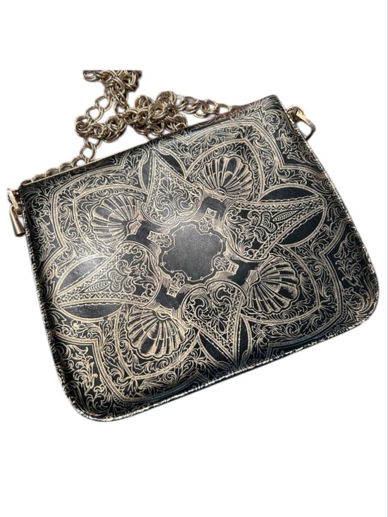 Vintage Handbags - Vintage Italian Peruzzi Leather Handbag